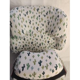 moon-bebe Cover Compatible with Cybex Pallas, Silver Pallas Fix and Pallas 2 Fix (White)