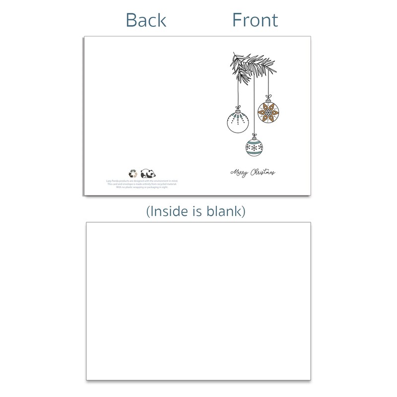 36 Eco-Friendly Recycled Cardboard Christmas Cards