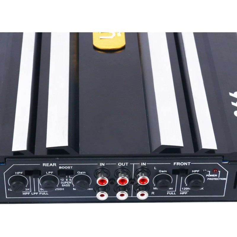 YaeCCC 4 Channel 5800W Car Truck Amplifier Stereo Audio Speaker