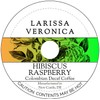 Hibiscus Raspberry Colombian Decaf Coffee (Single Serve K-Cup Pods) (Gourmet,