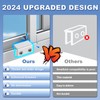 Sliding Window Locks - Horizontal & Up/Down, Adjustable Aluminum, 4