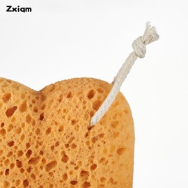 Bath 5-Piece Set, 5-Piece Set of African mesh Sponge exfoliating Gloves, 1 Bath Sponge, 1 Pair of exfoliating Gloves, and 2 Adult Bath Towels (Purple Gloves and Blue Towel)