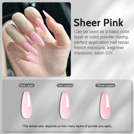 Lavender Violets Pink Acrylic Powder – 4.23oz Professional Acrylic Nail Powder Polymer Cover Dip Powder for Acrylic Nail Extension Carving Nails L003