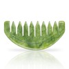 Multipurpose Jade Green Handmade Massage Comb Full Relaxing Massage Scalp