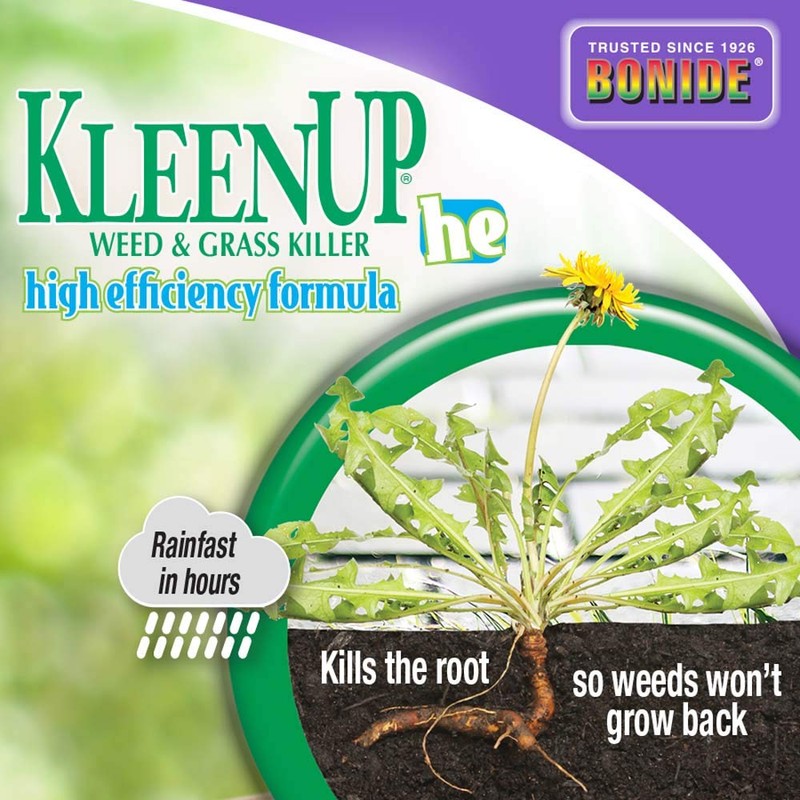 Bonide KleenUP Weed & Grass Killer High Efficiency Formula, 128