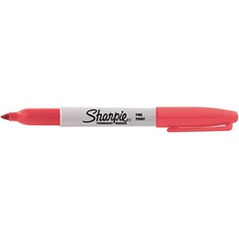 Sanford Open Stock Solar Flare Sharpie Fine Pt. Permanent Marker Red