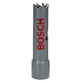 Bosch Professional Hole Saw HSS Bi-Metal for Standard Adapters (for Metal, Aluminium, Stainless Steel, Plastics and Wood, Diameter 14 mm, Drill Accessories)