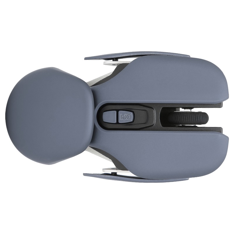 Ergonomic Wireless Mouse Inbuilt Battery Adjustable DPI Electroplating Process Integrated
