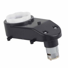 RS390 Electric Motor Gearbox Low Noise Drive Motor Ride On Car Steering Accessories 6V/12V 12000-20000 RPM for Kids Car Toy Motorcycle Spare Parts (12V12000rpm)