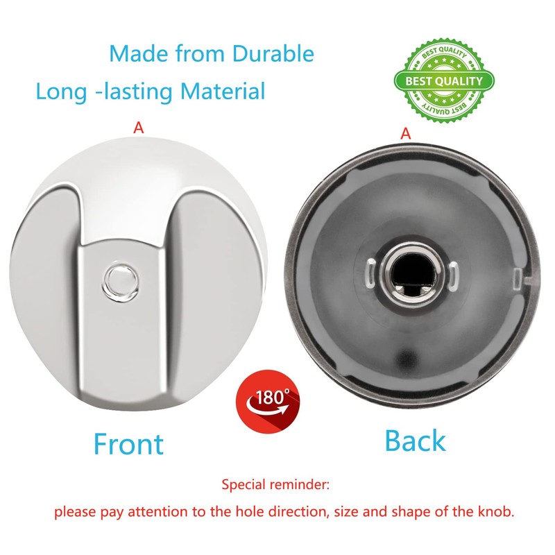 GE Cafe Range Burner Control Knob Replacement Part WB03X25889 for