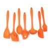 Chef Craft Premium Silicone Spoon Spatula, 11.5", Orange