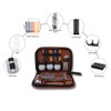 DEWIN Golf Organiser, Leather Organiser Gifts for Men, Multifunctional Outdoor