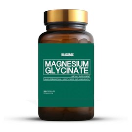 Glicinato de Magnesio 500mg, 200 Capsulas, Suplementos, Alta absorción, Magnesium Citrate, Kosher, Ingredientes Naturales