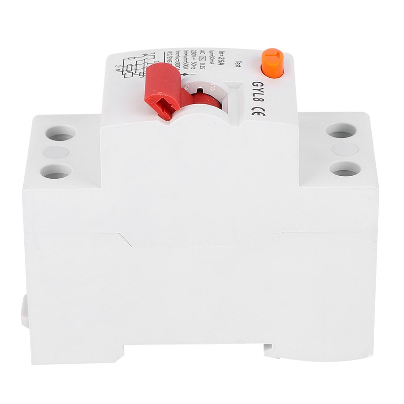 GYL8 2P RCCB Residual Current Circuit Breaker Electric Leakage Protection