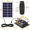 Solar Flood Light Outdoor Remote 6000K Bright White Floodlights Ip65