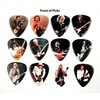 Guitar Heroes Guitar Picks Set of 12 Famous Guitarist Plectrums