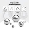 Hilitchi 500 Pcs 11 Size SAE Precision Bearing Steel Ball