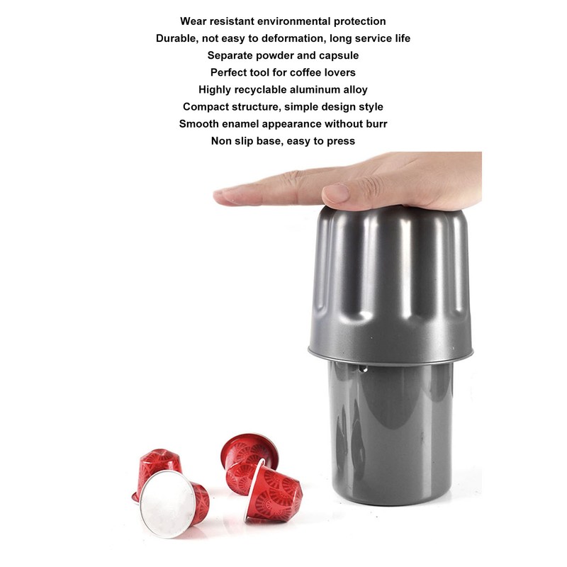 Capsule Coffee Grounds Barrel Powder Slag Bucket Residue Box Push