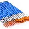 UPINS 30 Pcs Paint Brushes,Small Brush Bulk for Detail Painting