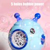 Bubble Machine Cartoon Automatic Bubble Light Music Five Hole Bubble
