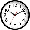 DAXSMY Wall Clock Analog 10 Inch Silent Non Ticking Battery