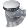 Wirquin James 30723674 Shower Drain D90 with 360° Pivoting Outlet