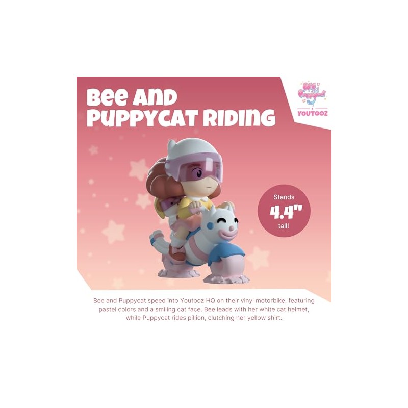 Youtooz Bee and Puppycat Bee and Puppycat Riding 4.4",