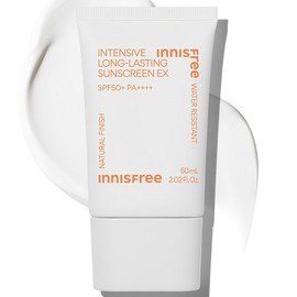 Innisfree Intensive Long Lasting Sunscreen EX SPF50+ PA++++, 60ml, 1 piece / 이니스프리 인텐시브 롱래스팅 선스크린 이엑스 SPF50+ PA++++, 60ml, 1개