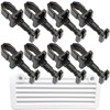 Terixe 8 Pack RV Refrigerator Vent Clips for Norcold 617772