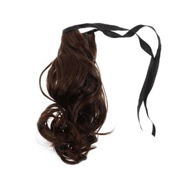 Ipetboom Hair Extensions Ponytail Ponytail Wig Curly Braided Extensions Natural Looking Long Wavy Hairpieces Comfortable Material