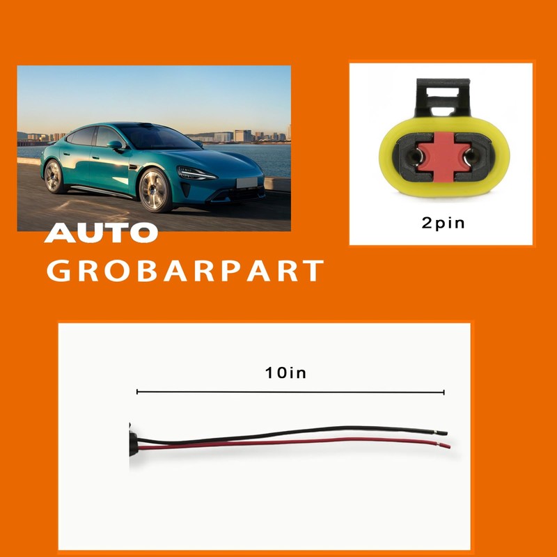 GROBARPART Engine Oil Pressure Sensor Sender Switch Connector Wiring Harness