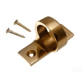 Pack Of 4 Sash Window Lift Ring Type Sash Pull Handle Solid Brass + Screws