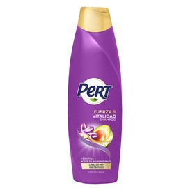 PERT, Shampoo Keratina y Aguacate | Cabello fuerte, flexible y resistente 650 ml