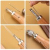 Leather Sewing Awl Thread Kit with Waxed Thread Manual Speedy