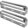 HOZEON Conveyor Rollers, 2 Pack 10 Inches Long Galvanized Steel