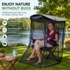 Mosquito Net for Canopy Chairs – Foldable Polyester Mesh Cover