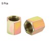 MECCANIXITY Hex Coupling Nuts M10 x 1mm Fine Thread 15mm