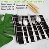 20-Piece Silverware Set, Flatware Cutlery Silverware Set Service for 4,