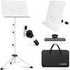 CAHAYA 5 in 1 Heightened Dual-use Sheet Music Stand &