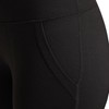 Aeropostale Women's Performance Yoga Pants by Aero Sport, Black Poly