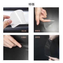 Side Step Guard Nissan New Sakura B6AW Series KE0 Series 2022~/Nissan Aria FE0 Series 2022~/Nissan X-Trail T33/SNT33 Type 4th Generation 2022~ Transparent Color