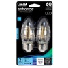 Feit Electric LED Chandelier Bulbs 60W Equivalent, E26 Medium Screw