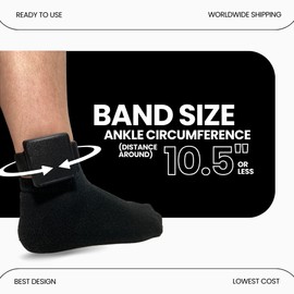 AVENDI Fake/Prop - Ankle Monitor, House Arrest Bracelet, GPS Tracker