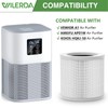 2 Pack A1 Replacement Filter Compatible with VEWIOR Air Purifier