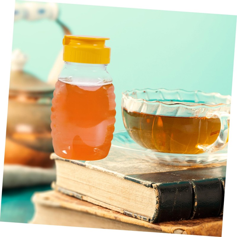 Kisangel Sets Multi-Purpose Squeeze Bottles Honey Jars Dispenser for Condiments