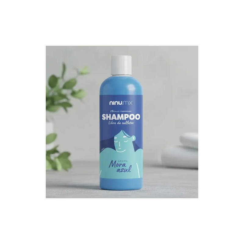 Shampoo Libre De Sulfatos Sal Y Parabenos Ninu 500 Ml