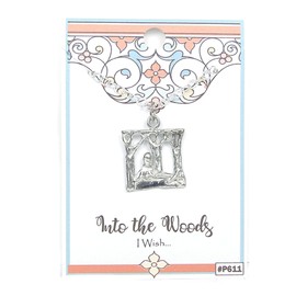 Into The Woods Musical Theater inspired Necklace - Gift Packaged - Handcrafted Pewter Made in USA (24 Inch Length)