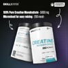 Skill Nutrition Creatine Unflavoured - 500 g | Micronized Creatine