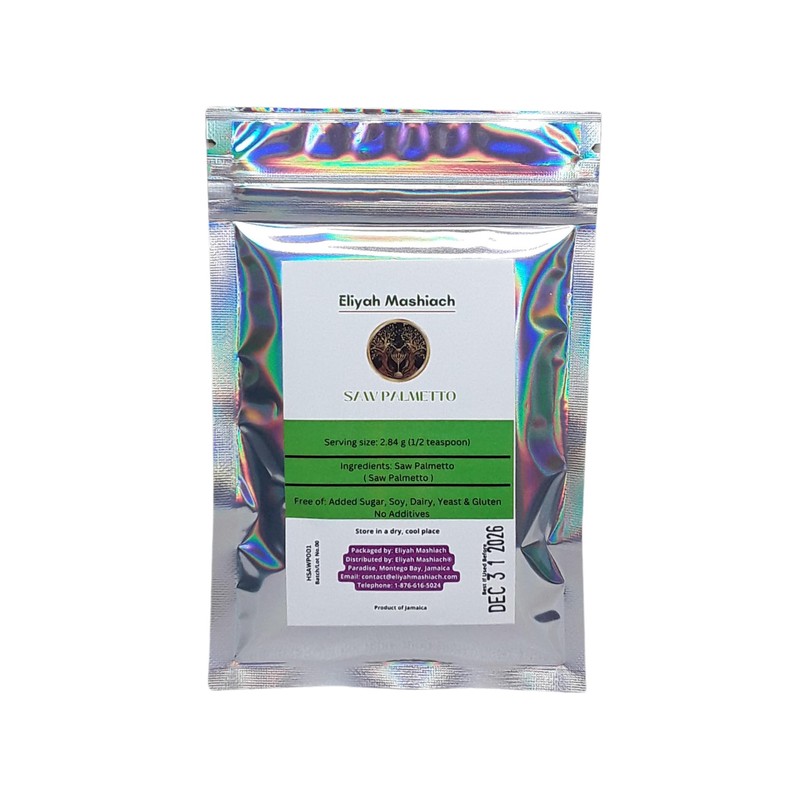 Organic Saw Palmetto Herbal Tea, 100% Pure