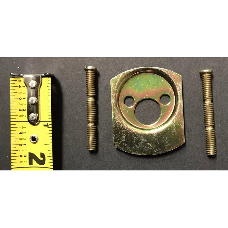 MEDECO HIGH SECURITY RIM CYLINDER PART # 10-0300N-02 BRASS IN